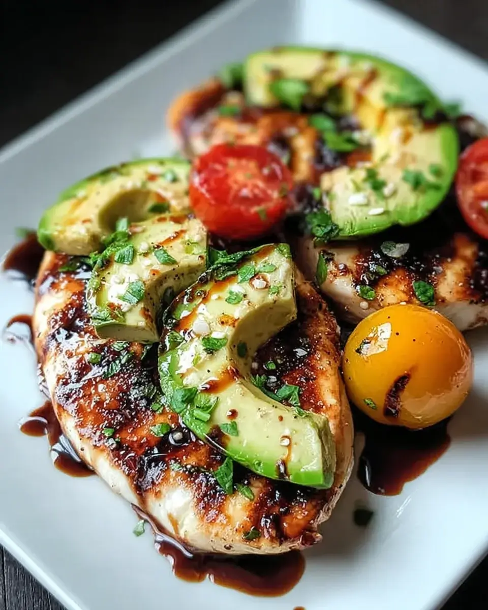 Grilled California Avocado Chicken: A Flavor-Filled Delight!