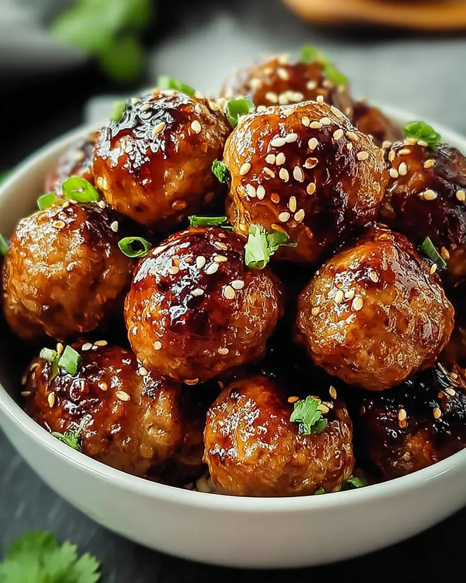 Honey Garlic Turkey Meatballs: A Flavorful Delight!