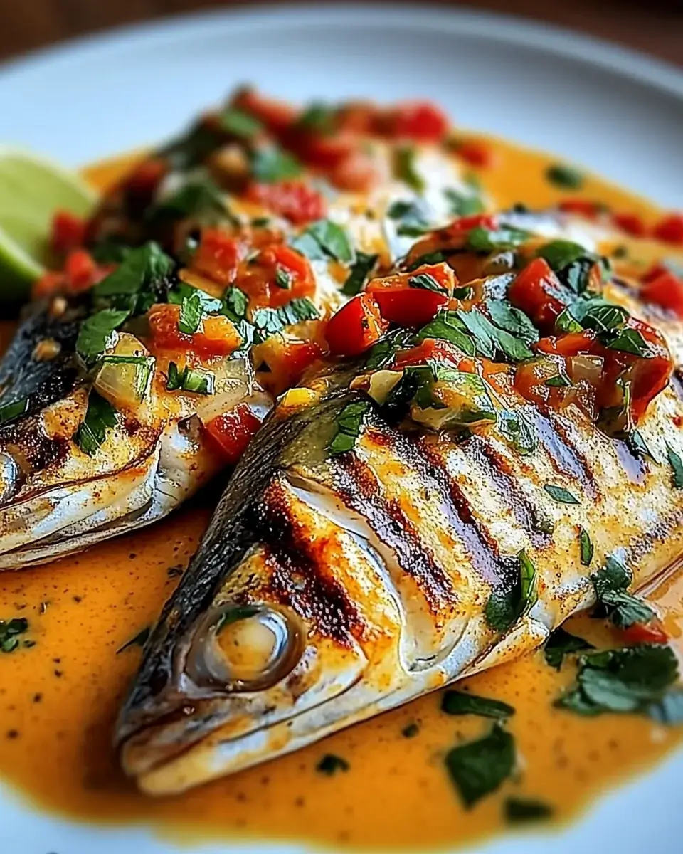 Crispy Red Snapper with Creamy Creole Sauce delights your taste buds!
