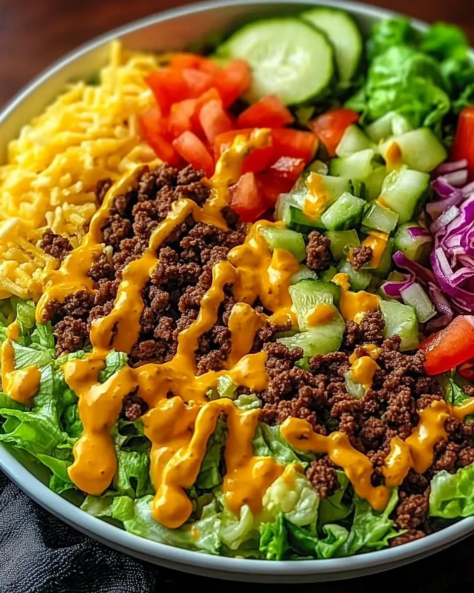 Big Mac Salad Bowl: A Quick and Tasty Recipe!
