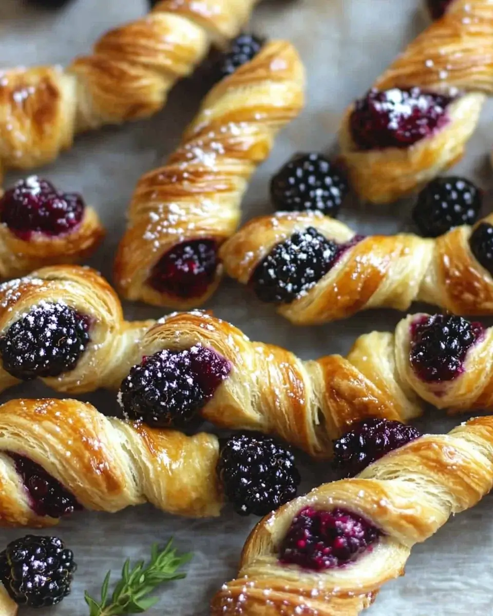 Blackberry Goat Cheese Twists: A Delightful Recipe!