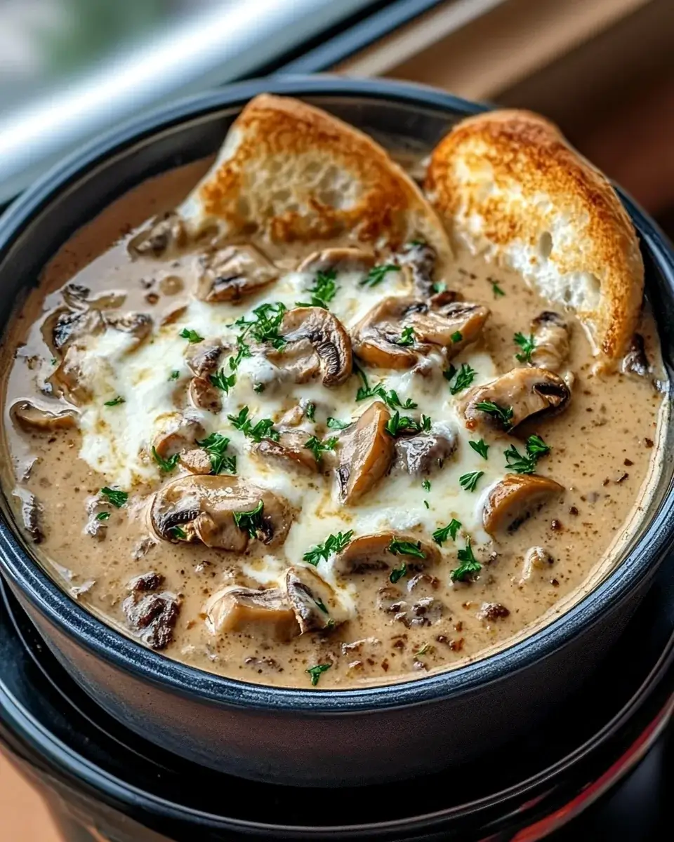 Creamy Mushroom Soup: Indulge in This Easy Recipe!