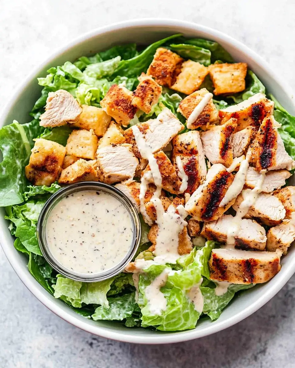 Grilled Chicken Caesar Salad: A Tasty Recipe to Try!
