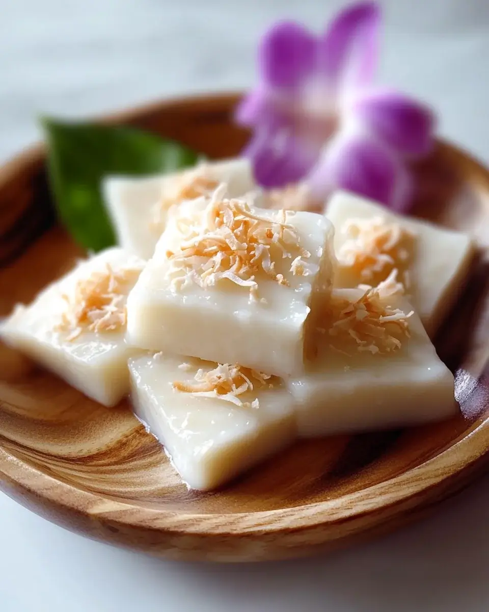 Haupia Coconut Pudding: Discover This Creamy Delight!