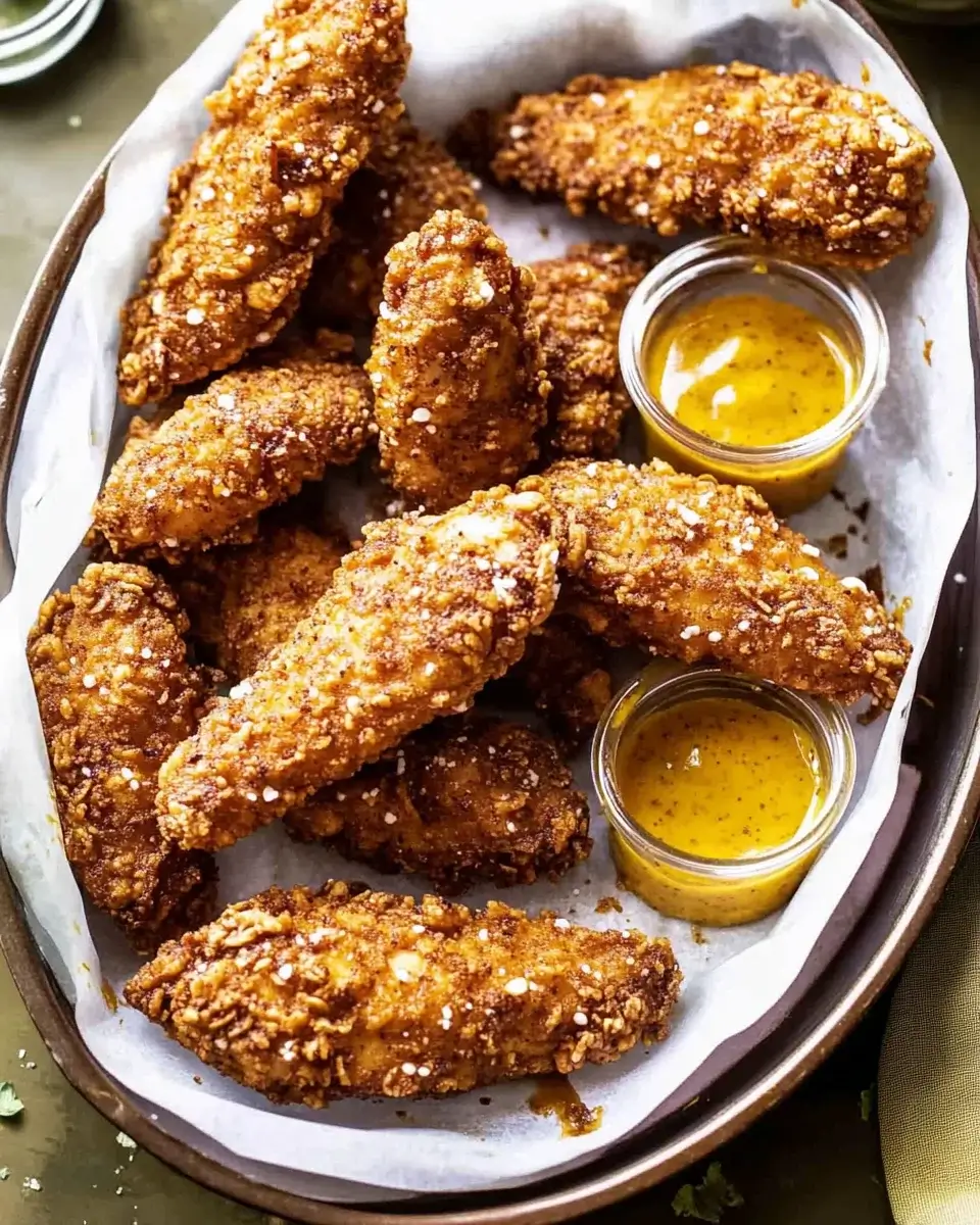 Honey Mustard Pretzel Chicken Fingers: A Tasty Twist!