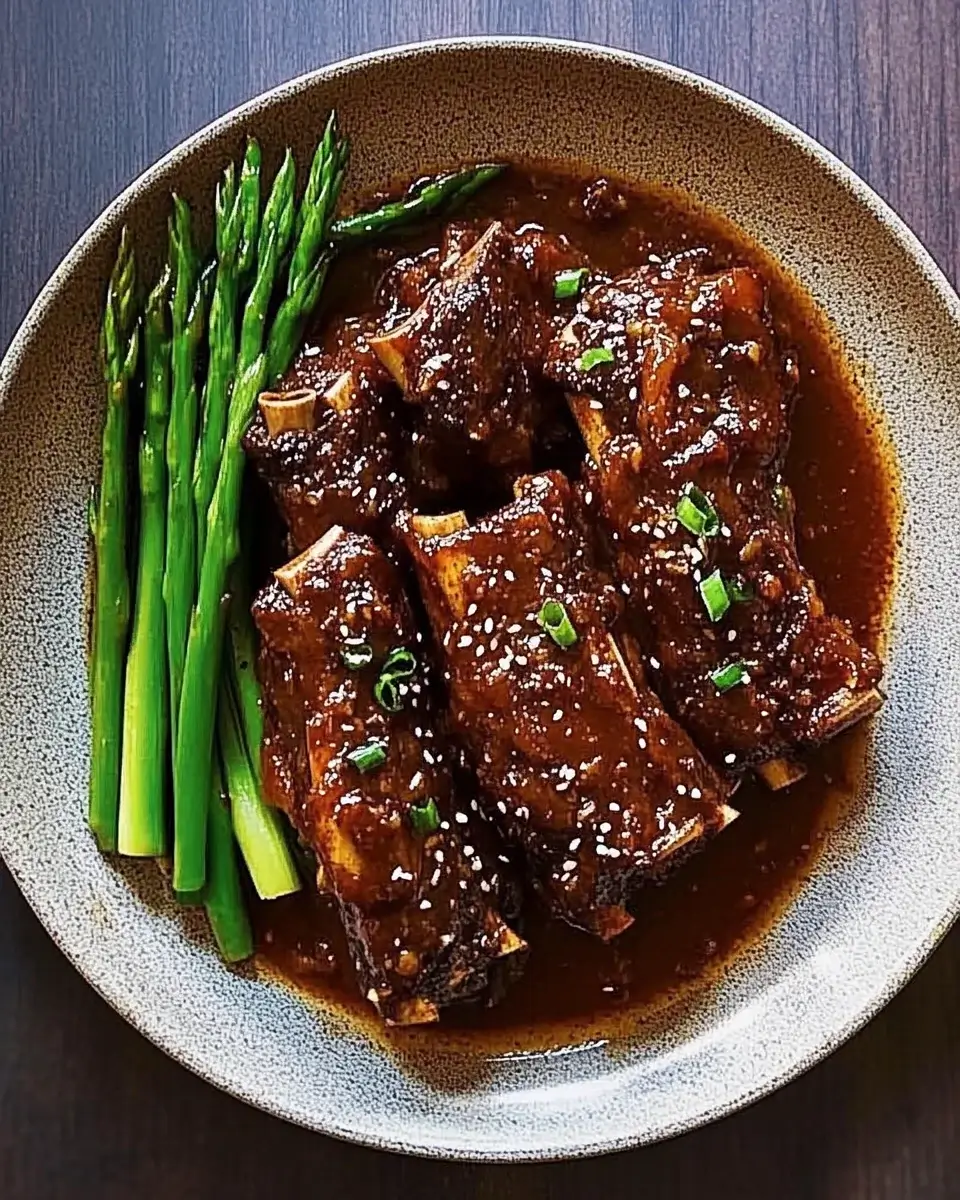Korean Braised Beef Short Ribs: A Tender Delight to Try!