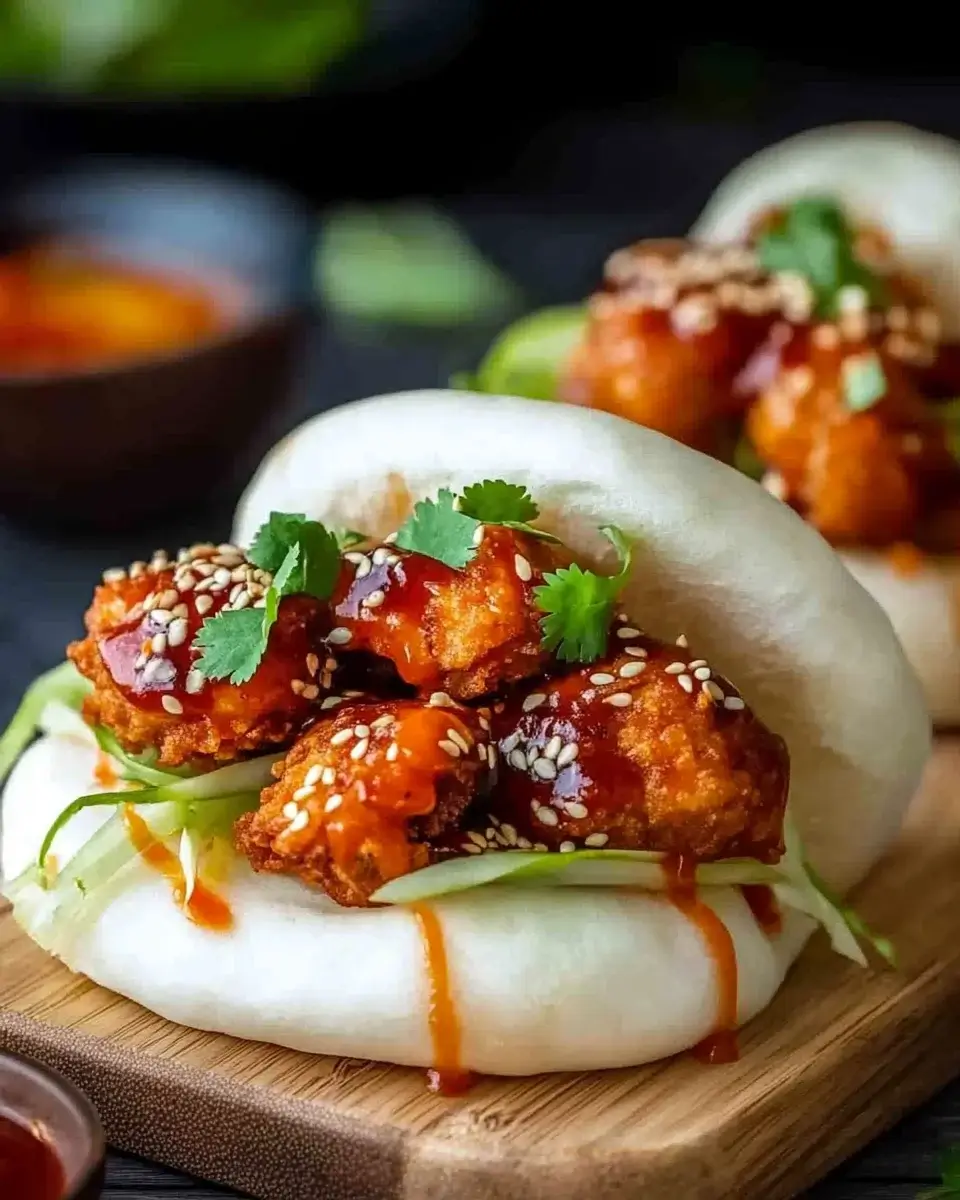 Korean Fried Chicken Bao Buns: A Must-Try Recipe Today!