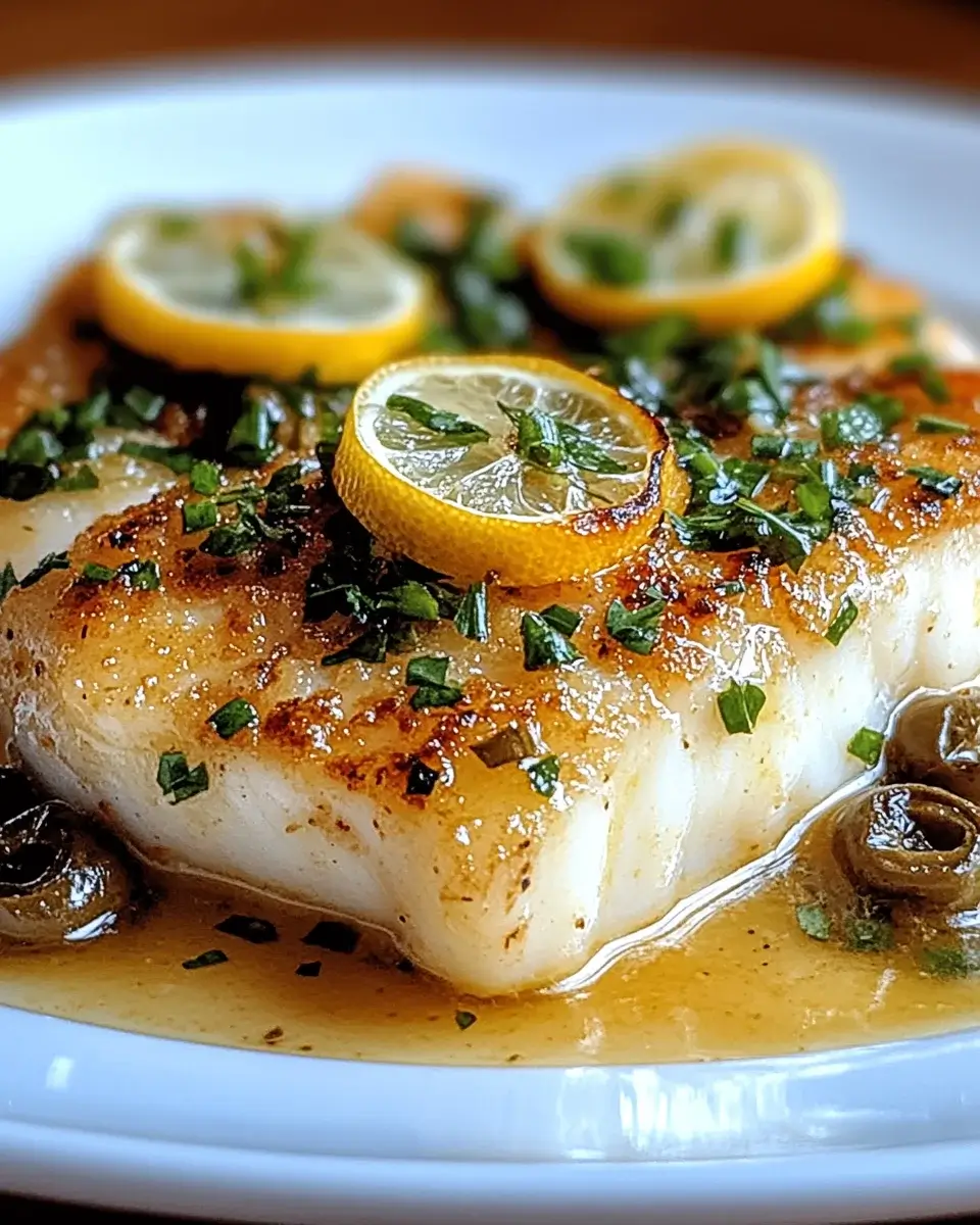 Lemon Herb Cod Piccata: Discover This Flavorful Recipe!