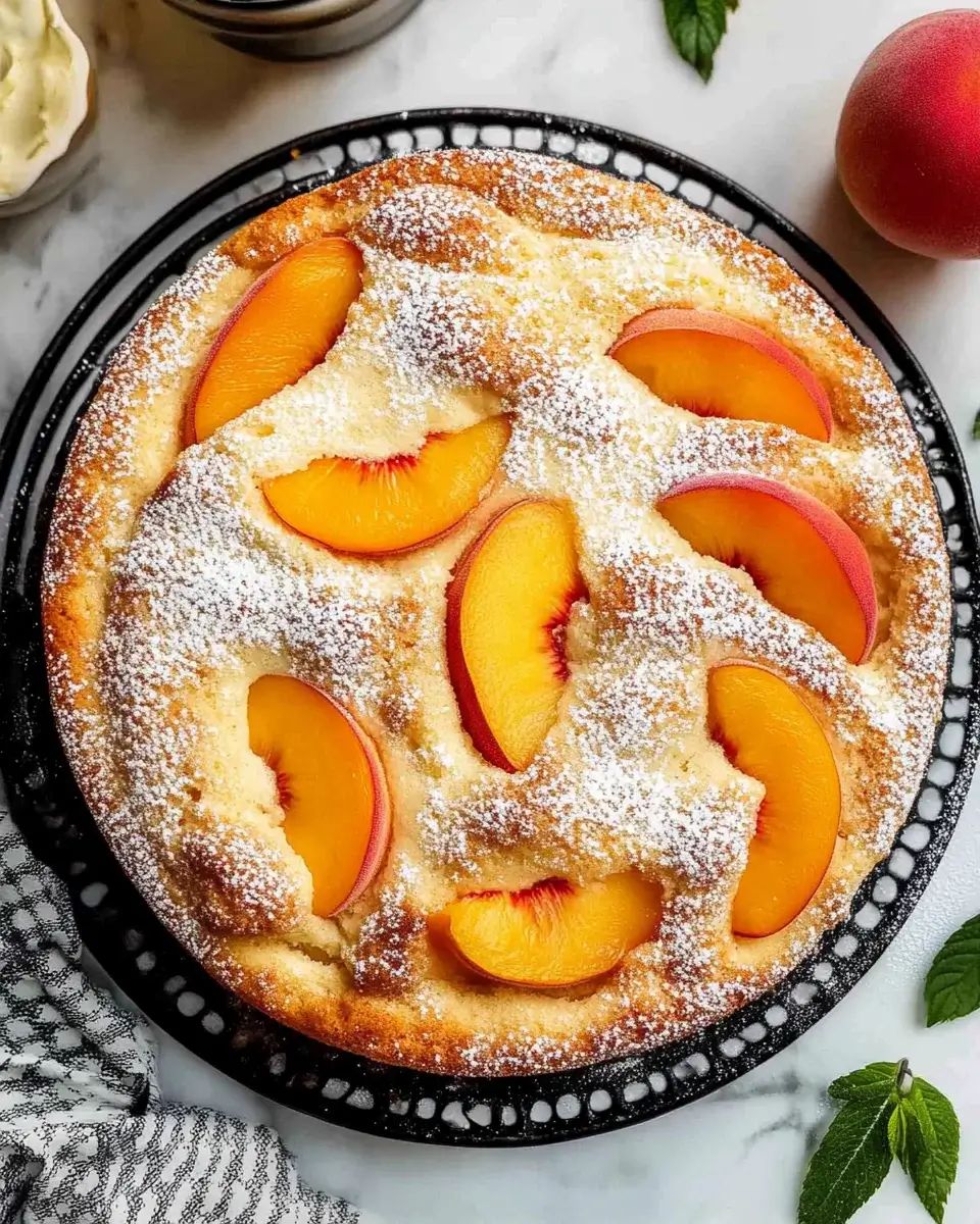 Peach Delight Cake: A Must-Try Summer Recipe!