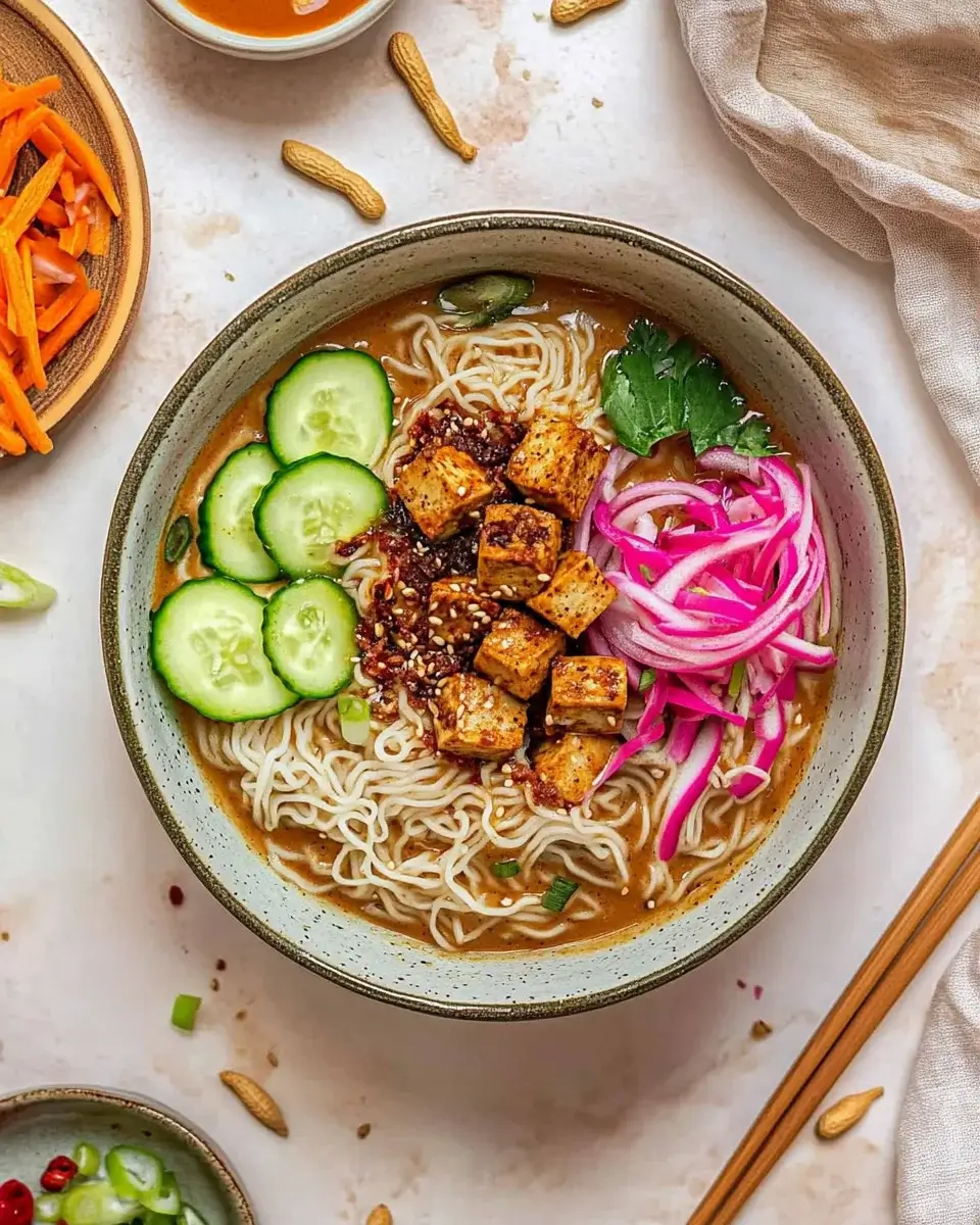 Peanut Butter Tofu Ramen: A Delightful Recipe to Try!