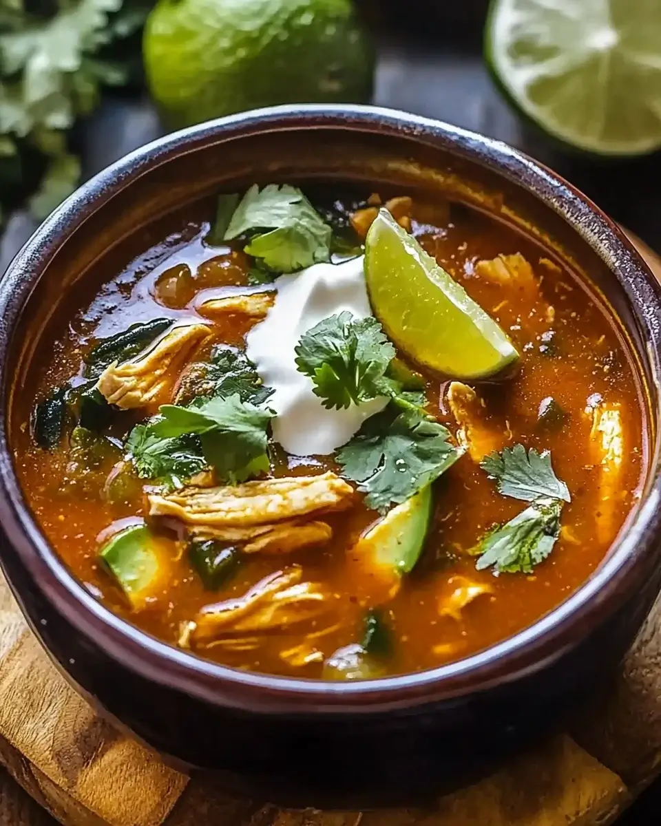 Poblano Chicken Tortilla Soup: A Flavorful Delight!