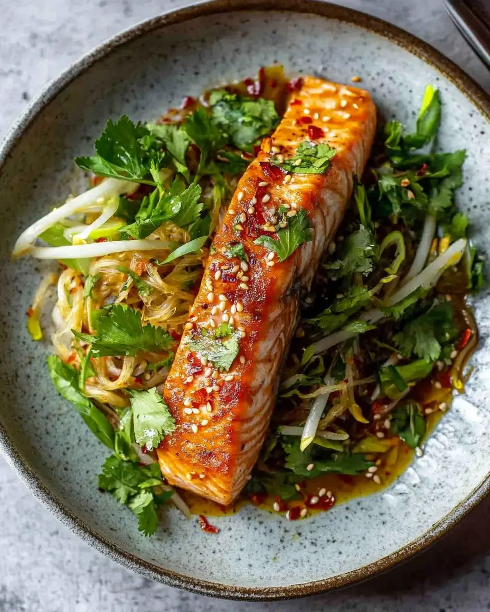 Asian-Inspired Salmon with Nam Prik Sauce is Irresistible!