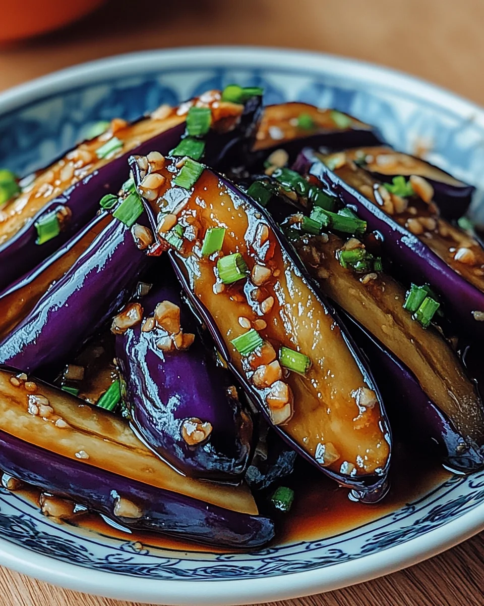 Chinese Eggplant with Garlic Sauce: A Must-Try Recipe!