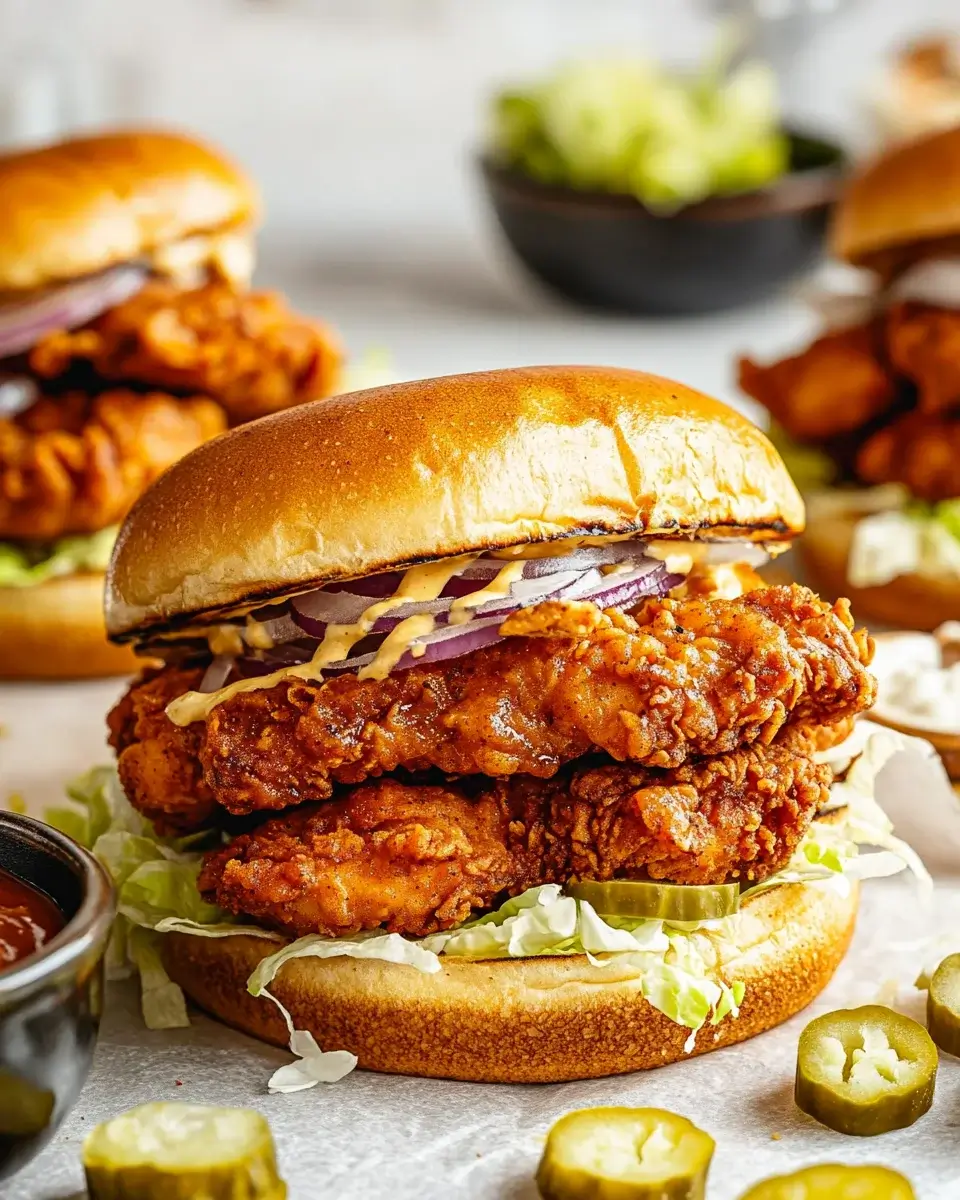 Nashville Hot Chicken Sandwiches: A Flavor Explosion Awaits!