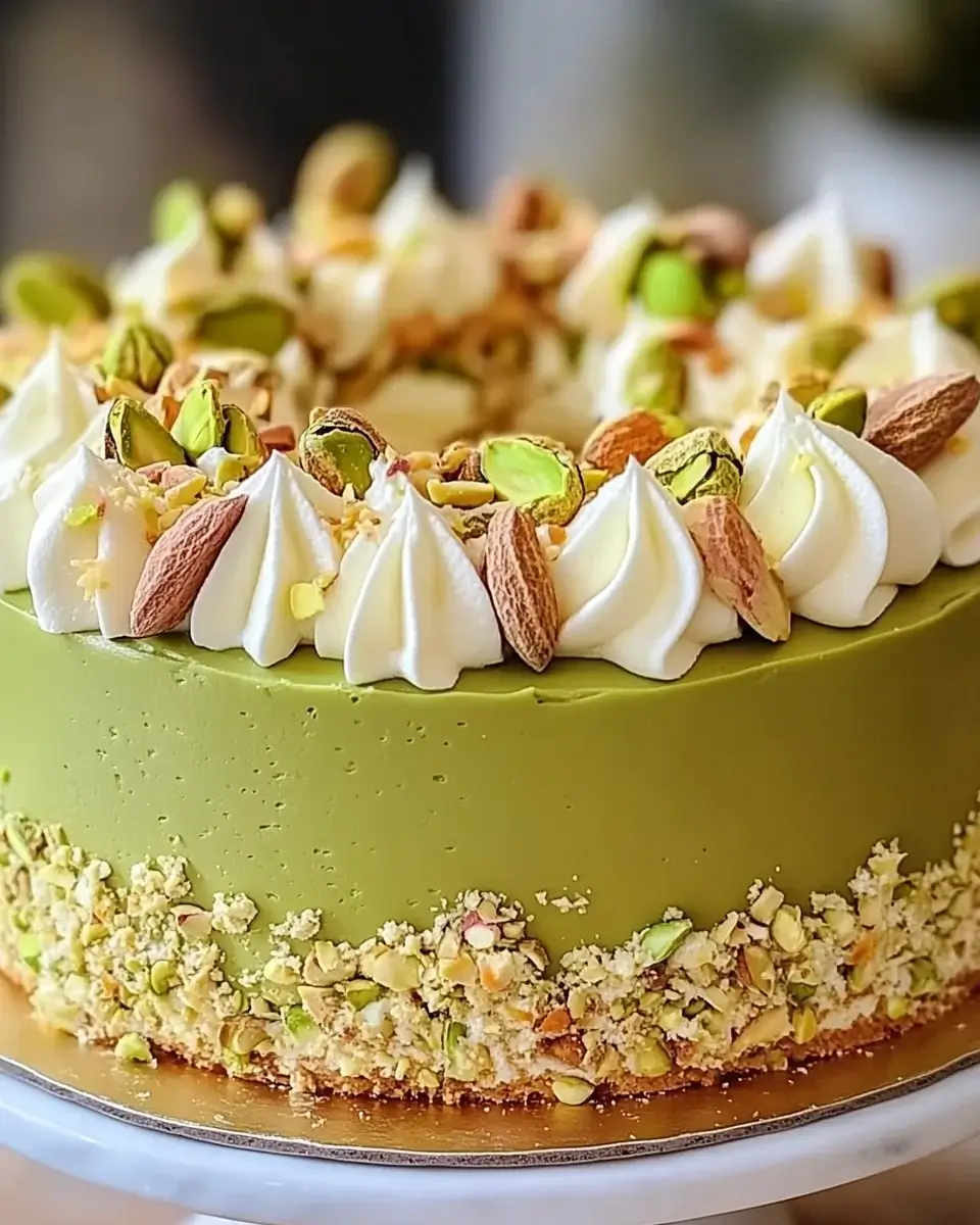 Pistachio Dacquoise Cake: A Delightful Recipe to Try!