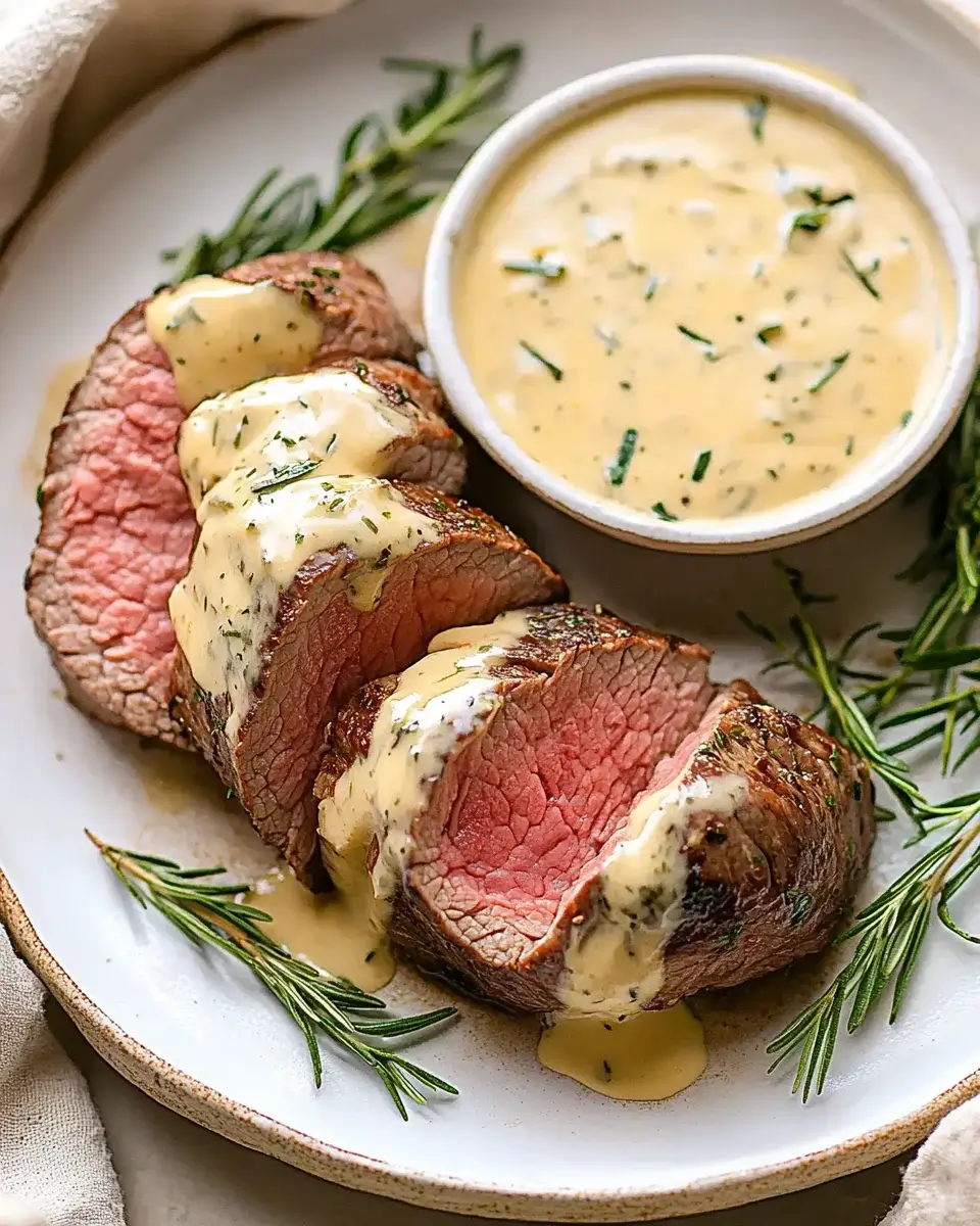 Savory Beef Fillet with Easy Béarnaise Sauce to Impress!