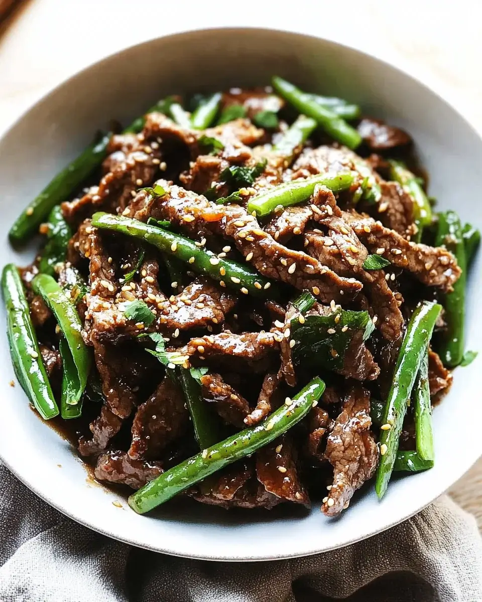 Sesame Ginger Beef Stir-Fry: A Quick, Flavorful Recipe!