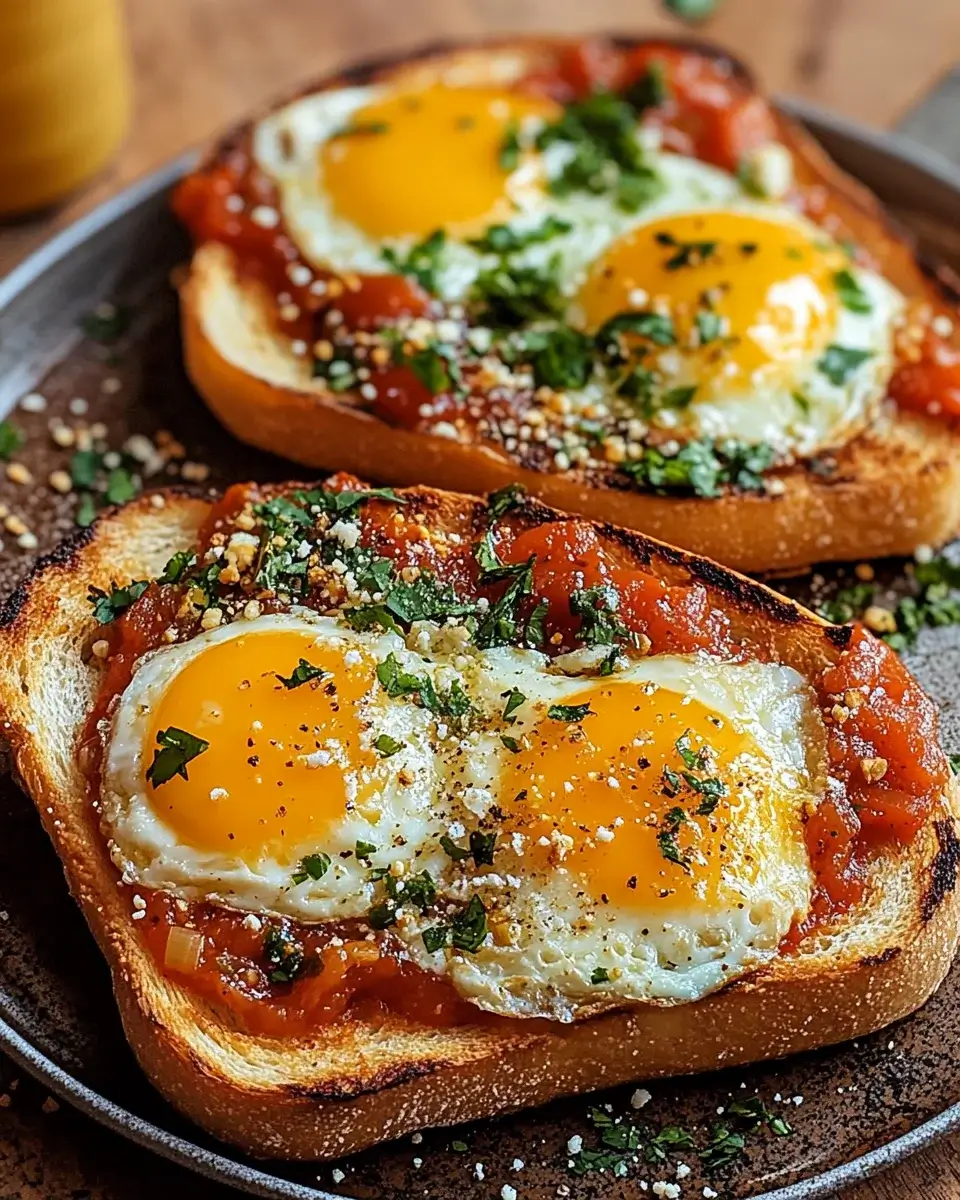 Shakshouka Toast: Discover this Flavorful Recipe!