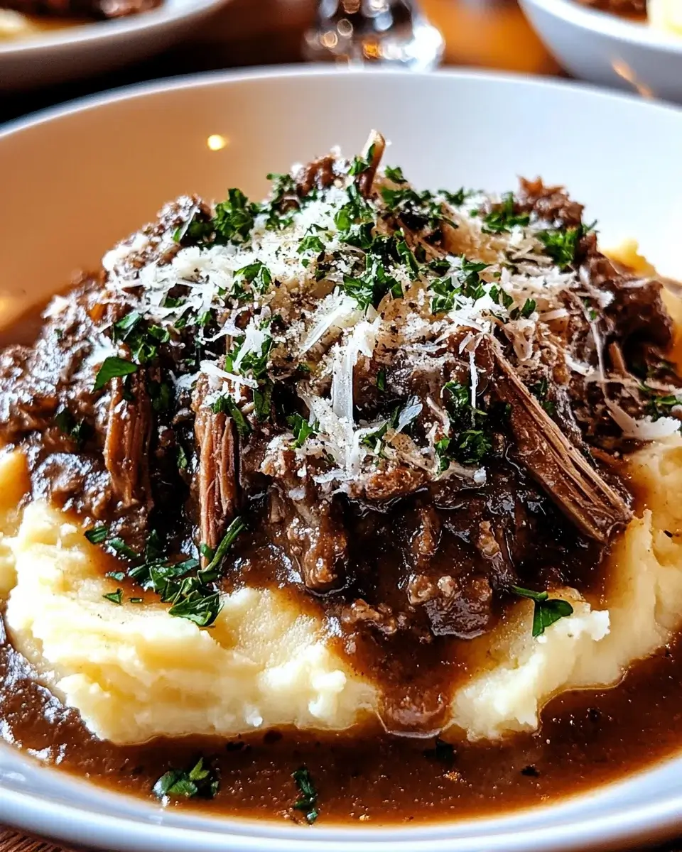 Short Rib Ragu with Parmesan Mashed Potatoes: A Delightful Meal!