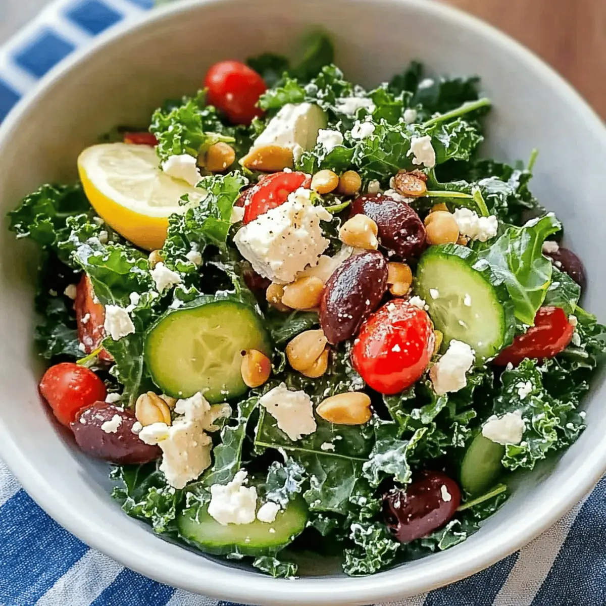 Best Mediterranean Kale Salad for a Fresh, Flavorful Twist
