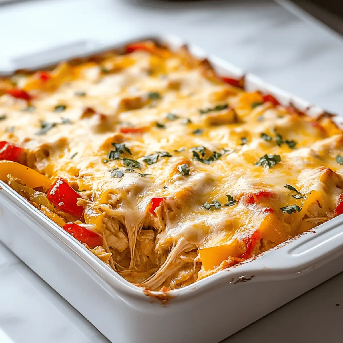 Savor This Chicken Fajita Casserole Recipe Your Family Will Love