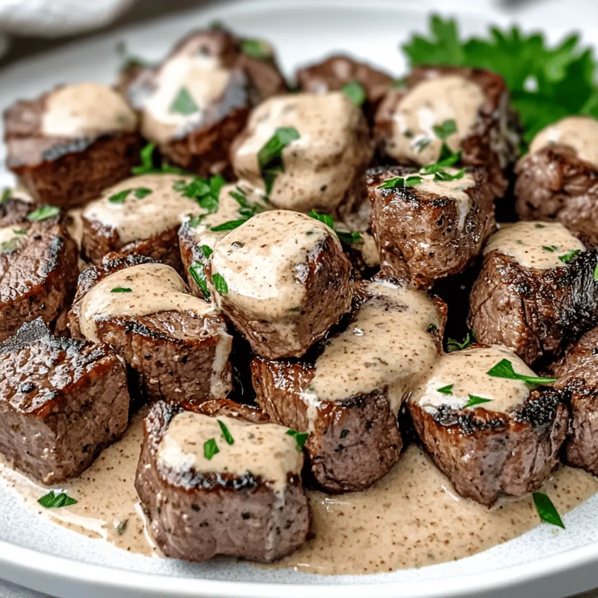 Irresistibly Creamy Steak Bites Recipe for Cozy Nights