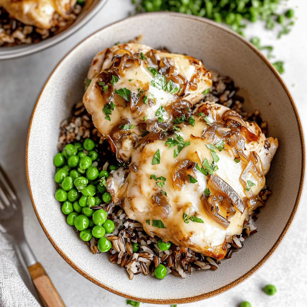 Savory French Onion Chicken Bowls for a Cozy Weeknight Meal