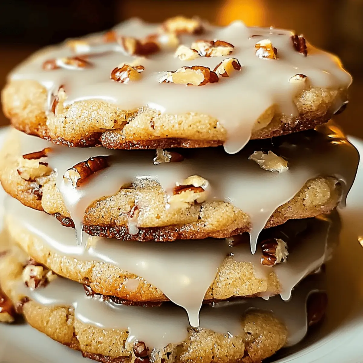 Decadent Frosted Butter Pecan Cookies for Cozy Moments