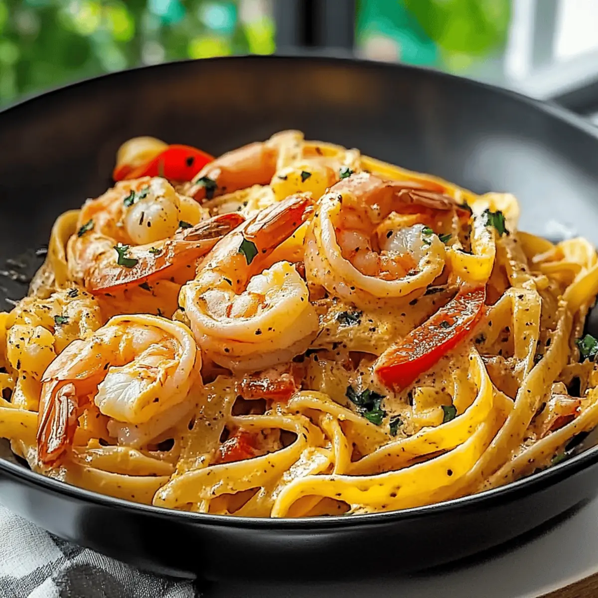 Jamaican Shrimp Pasta: A Creamy Delight in 30 Minutes