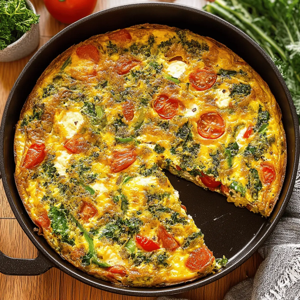 Perfect Veggie Frittata: A Flavorful Twist on a Classic!