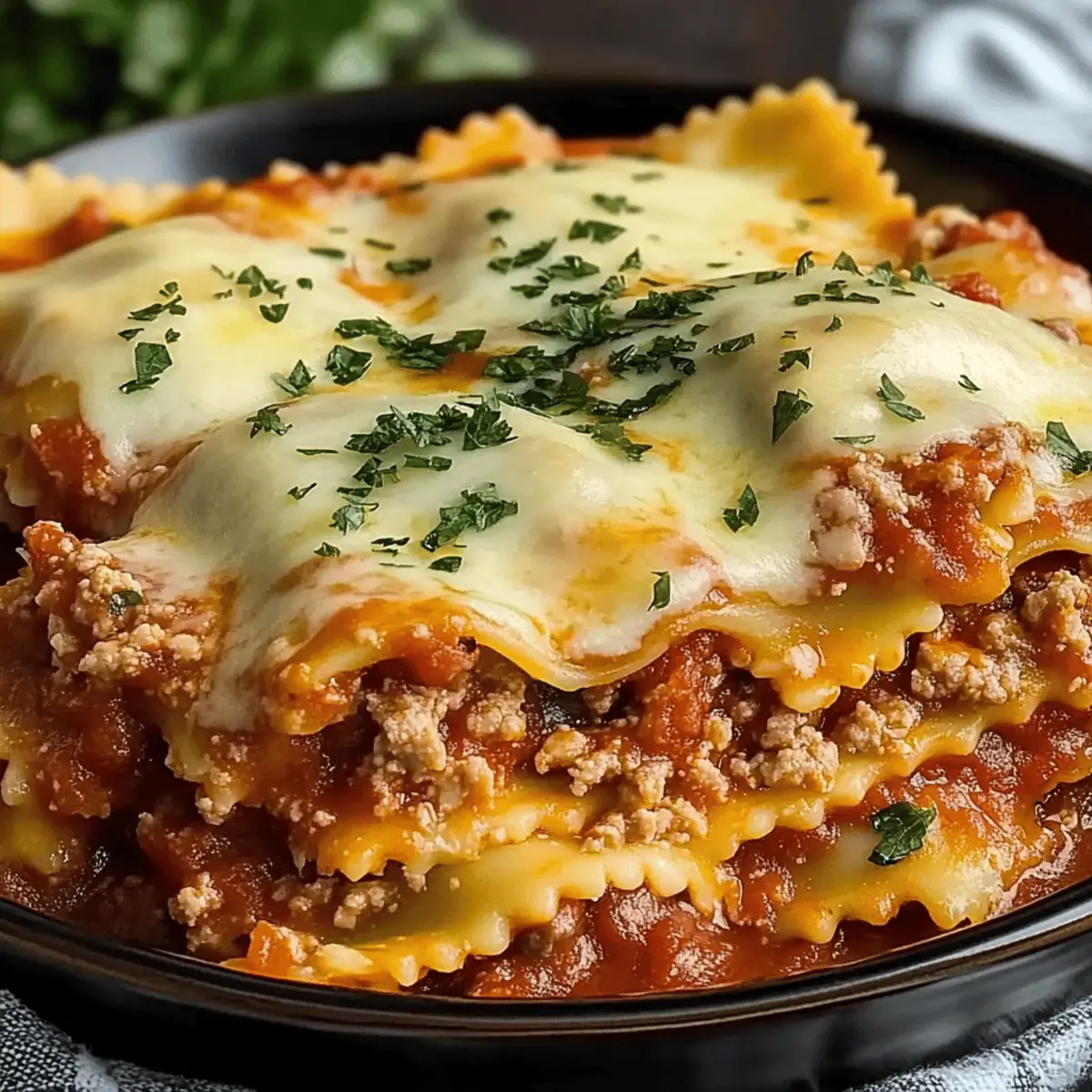 Delicious Slow Cooker Ravioli Lasagna Recipe for Effortless Comfort