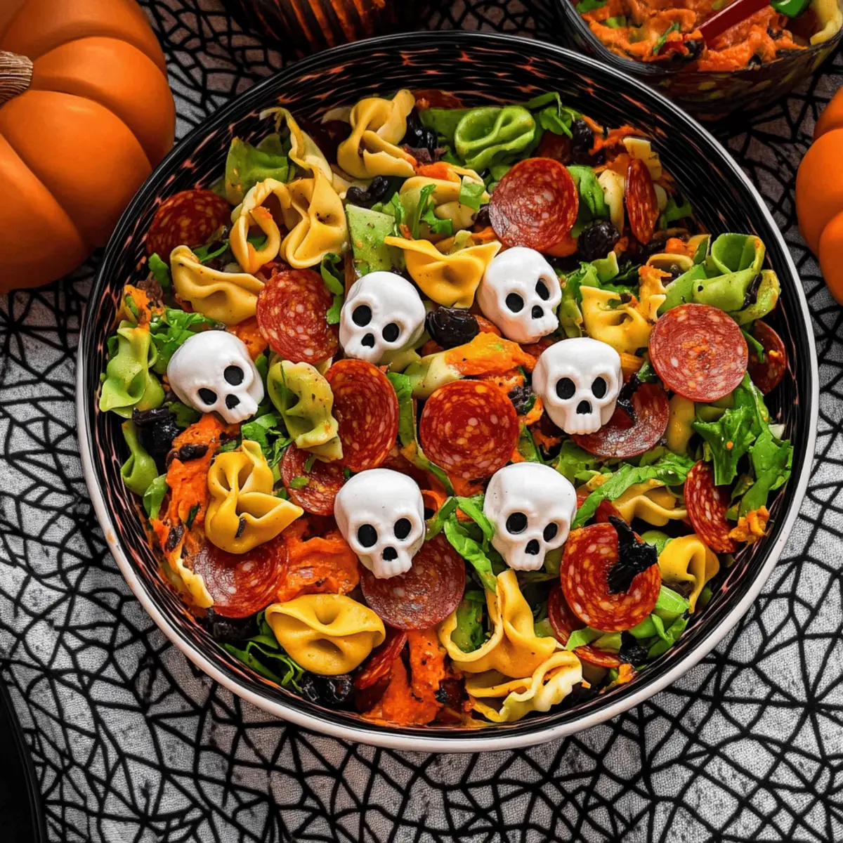 Delicious Spooky Salad: Festive Halloween Side Dish Fun