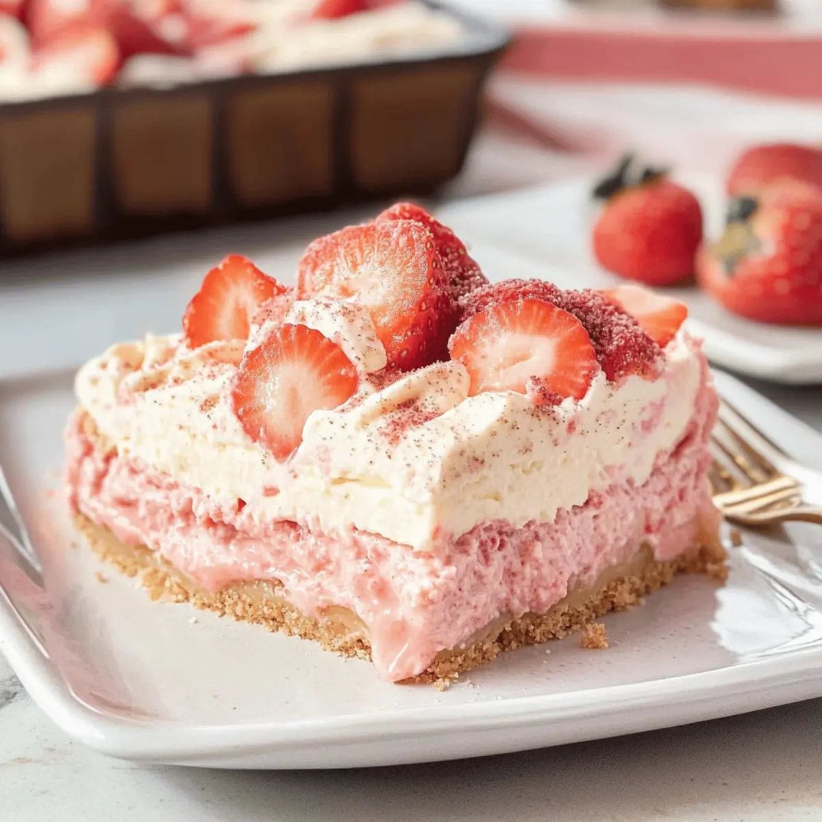 Creamy Strawberry Lasagna: A No-Bake Dream Dessert