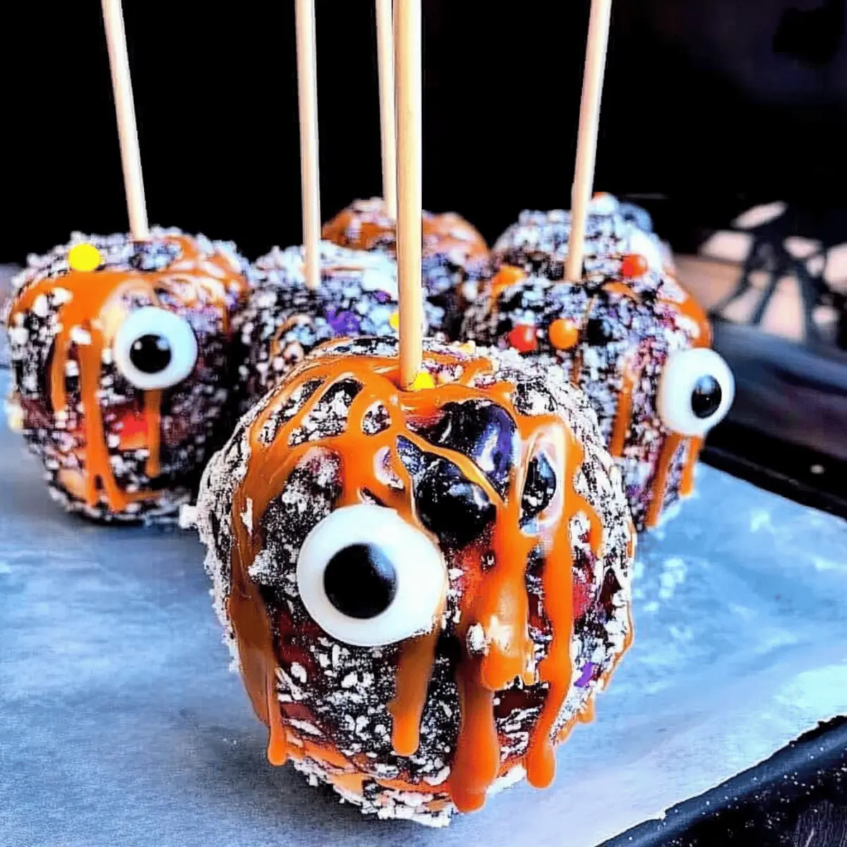 Graveyard Candy Apples: Spooky Sweetness for Halloween Fun