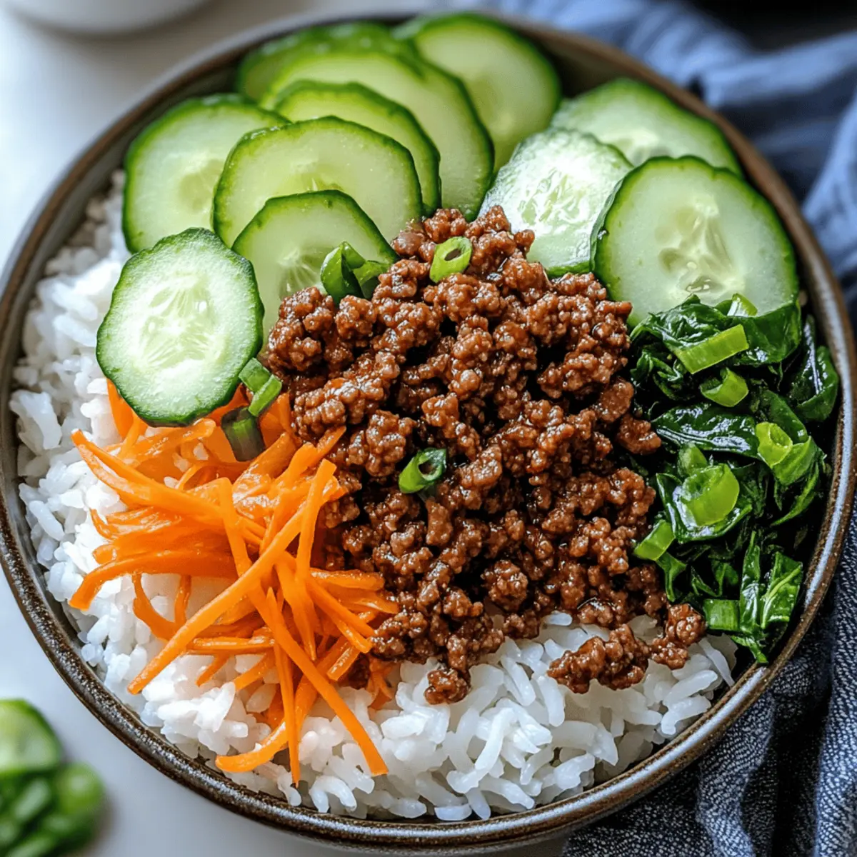 Quick & Easy Korean Ground Beef Bowl for Busy Weeknights