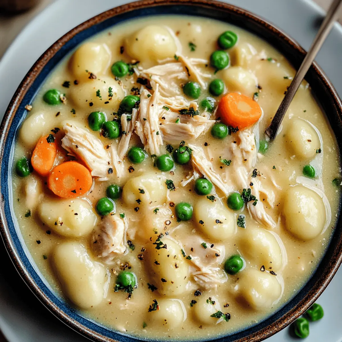 One Pot Gnocchi Chicken Pot Pie for Cozy Nights In