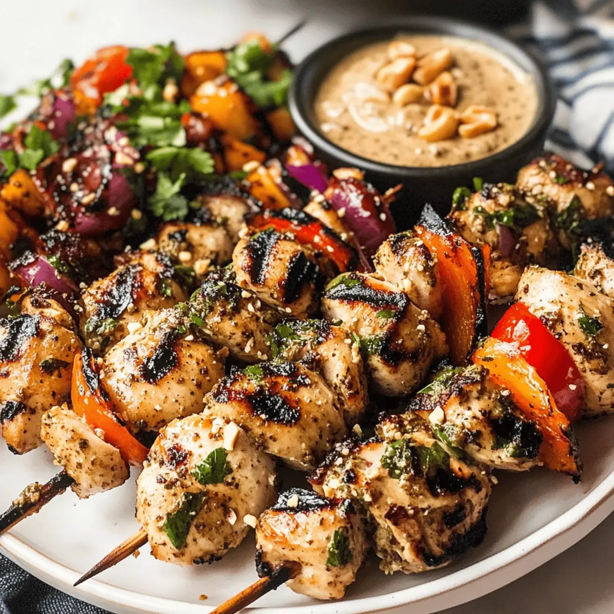 Thai Spicy Basil Chicken Skewers That Will Wow Your Taste Buds