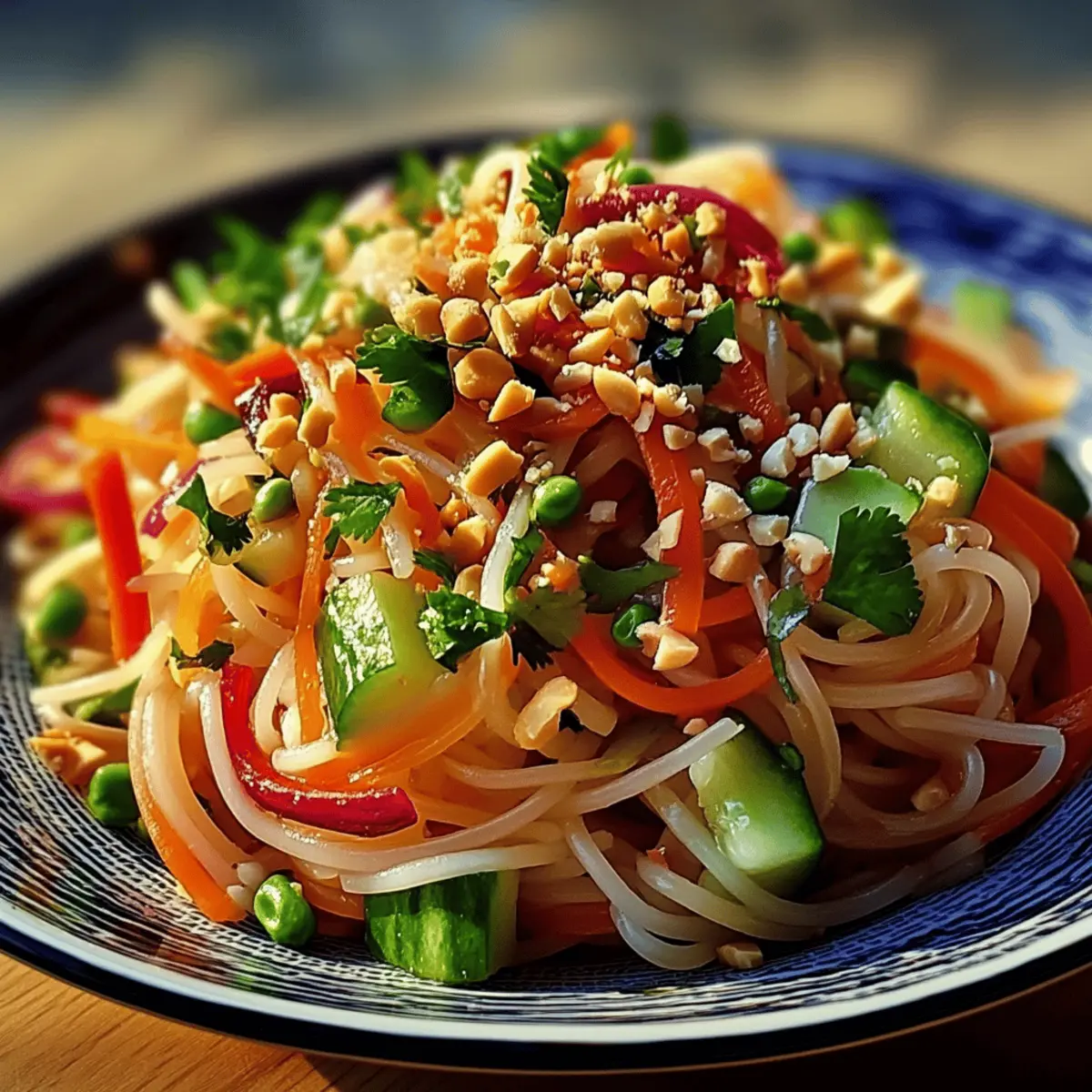 Asian Noodle Salad with Ginger-Lime Dressing for Vibrant Days