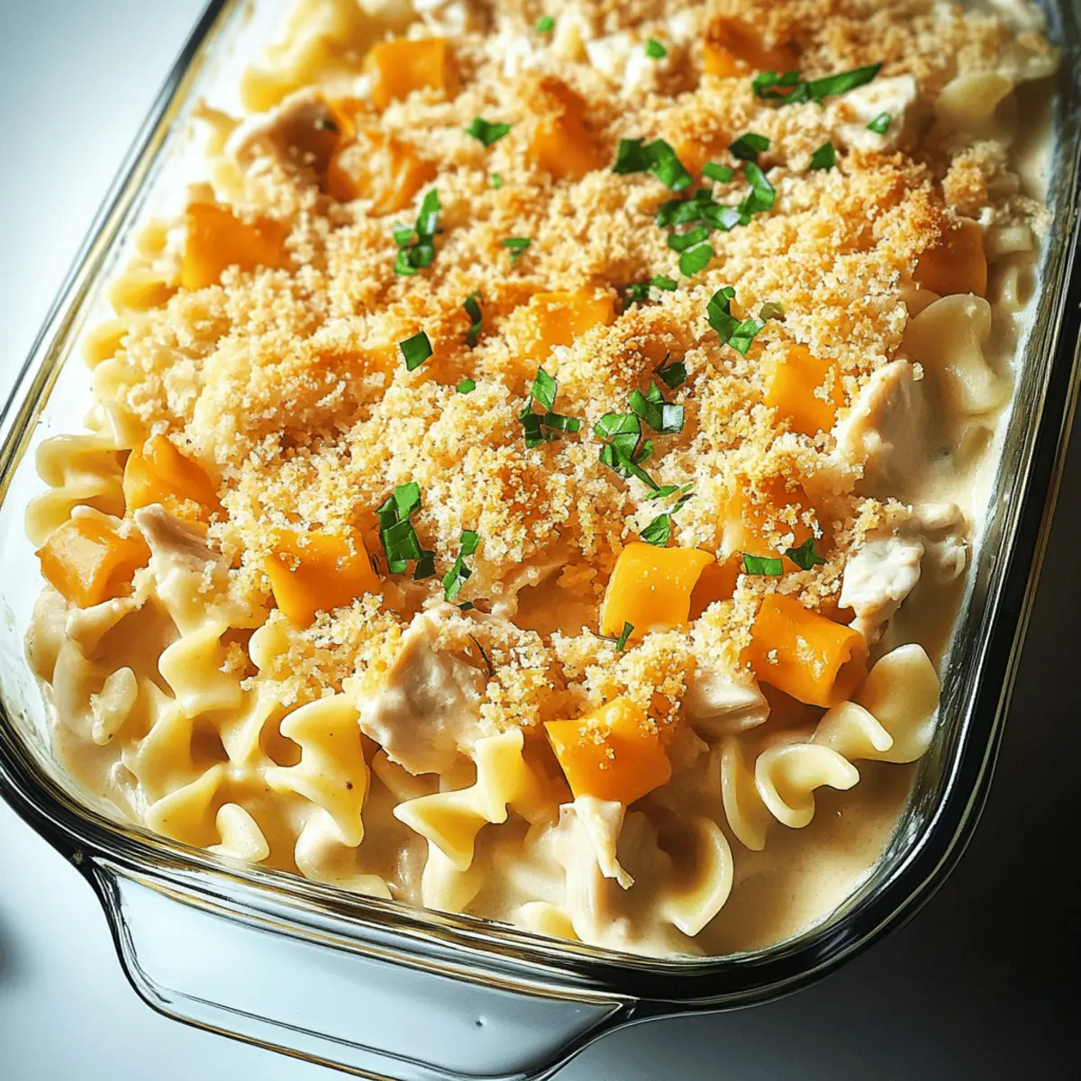 Comforting Chicken Noodle Casserole for Cozy Weeknights