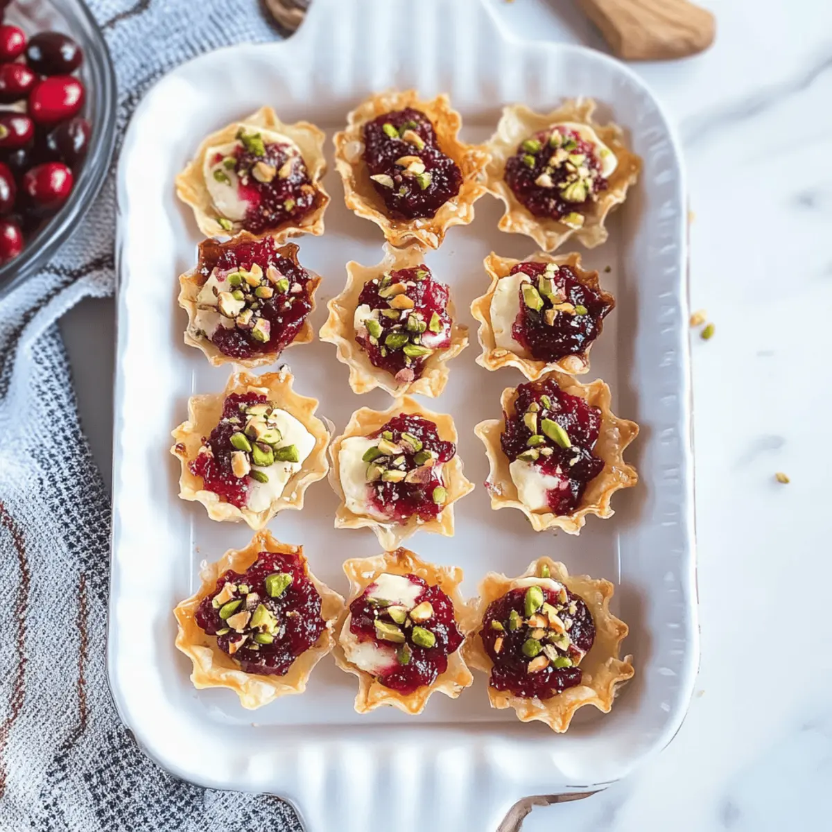 Cranberry Brie Bites: Irresistibly Easy Holiday Appetizer