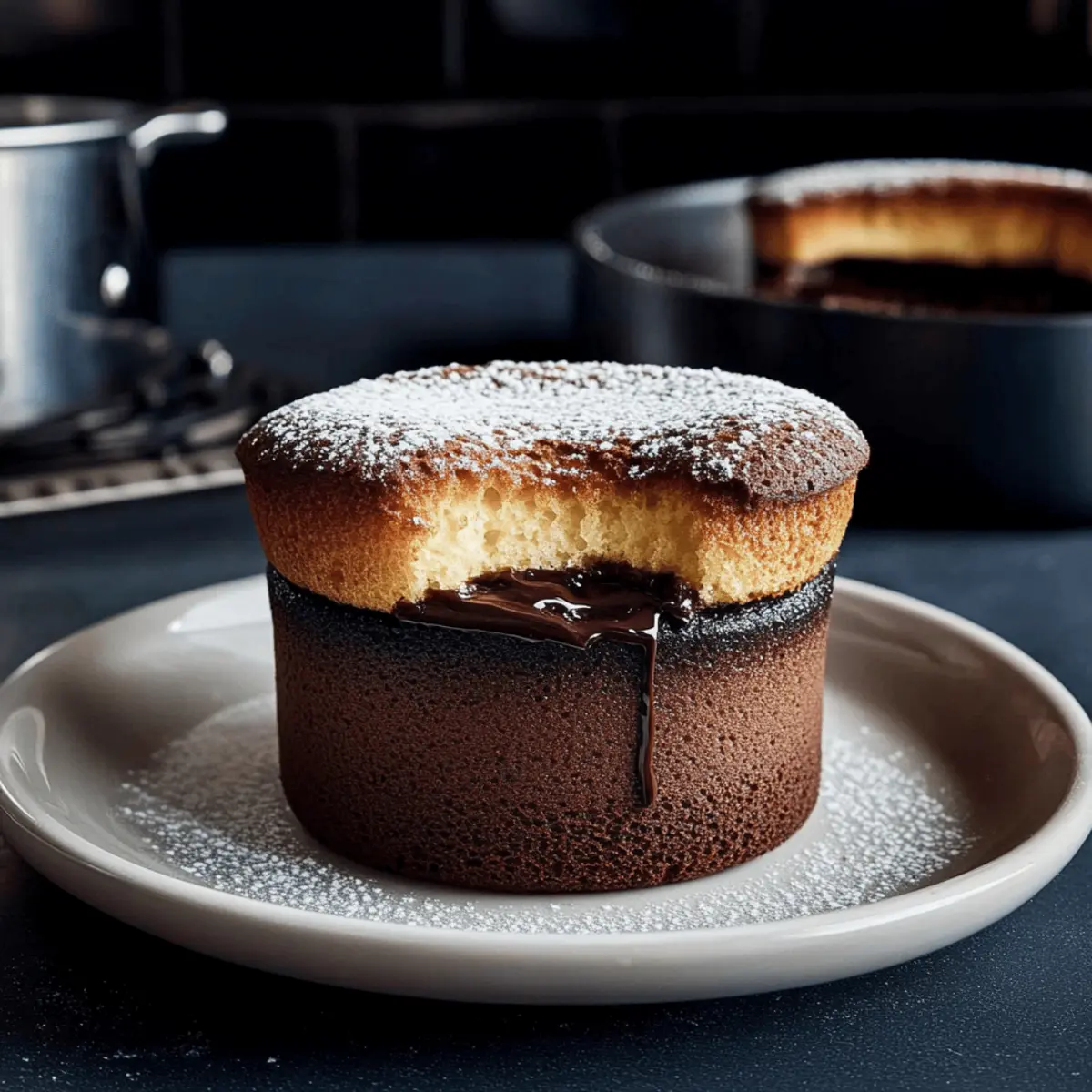 Delicious Dark Chocolate and Grand Marnier Soufflé Recipe