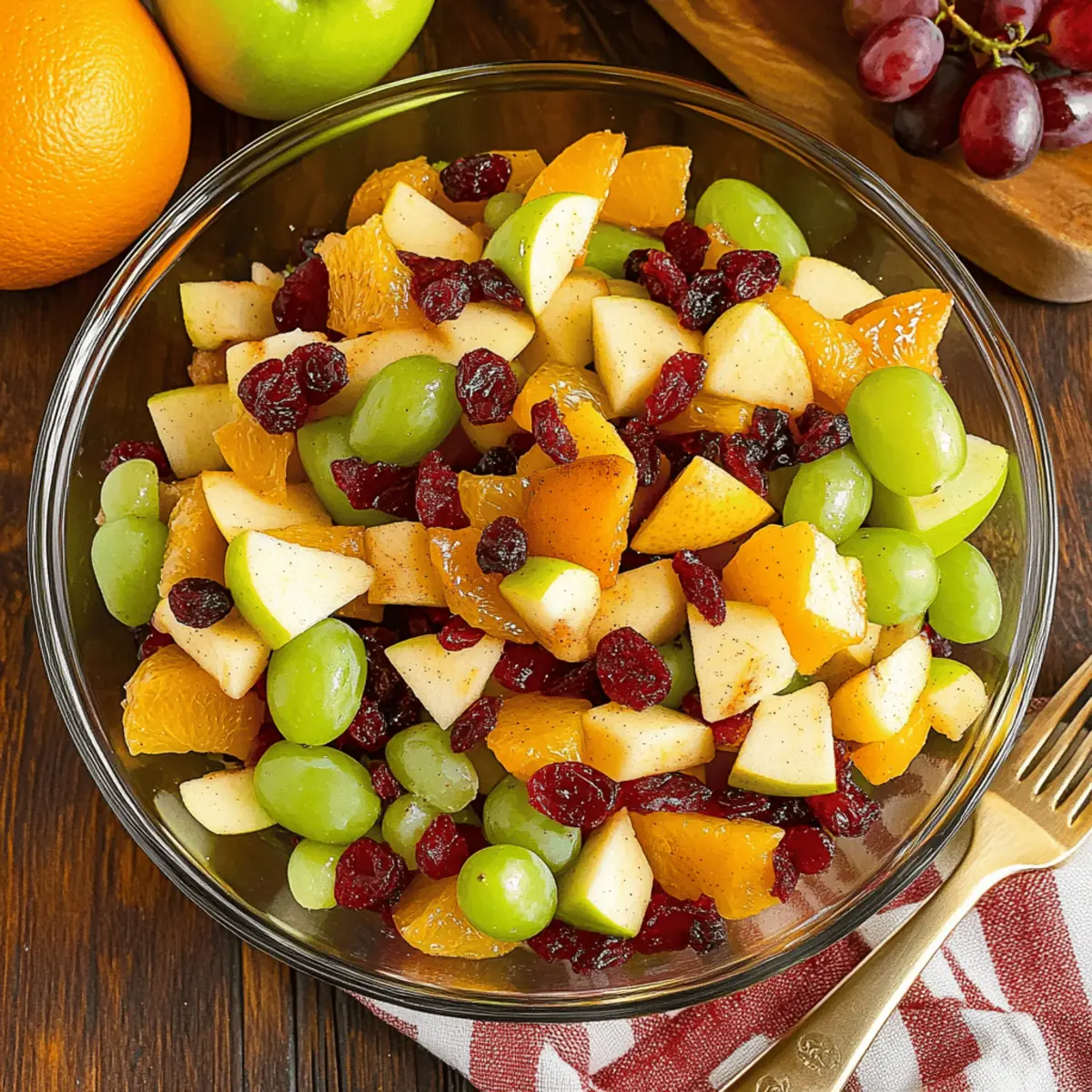 Delightful Fall Fruit Salad to Brighten Your Holiday Table