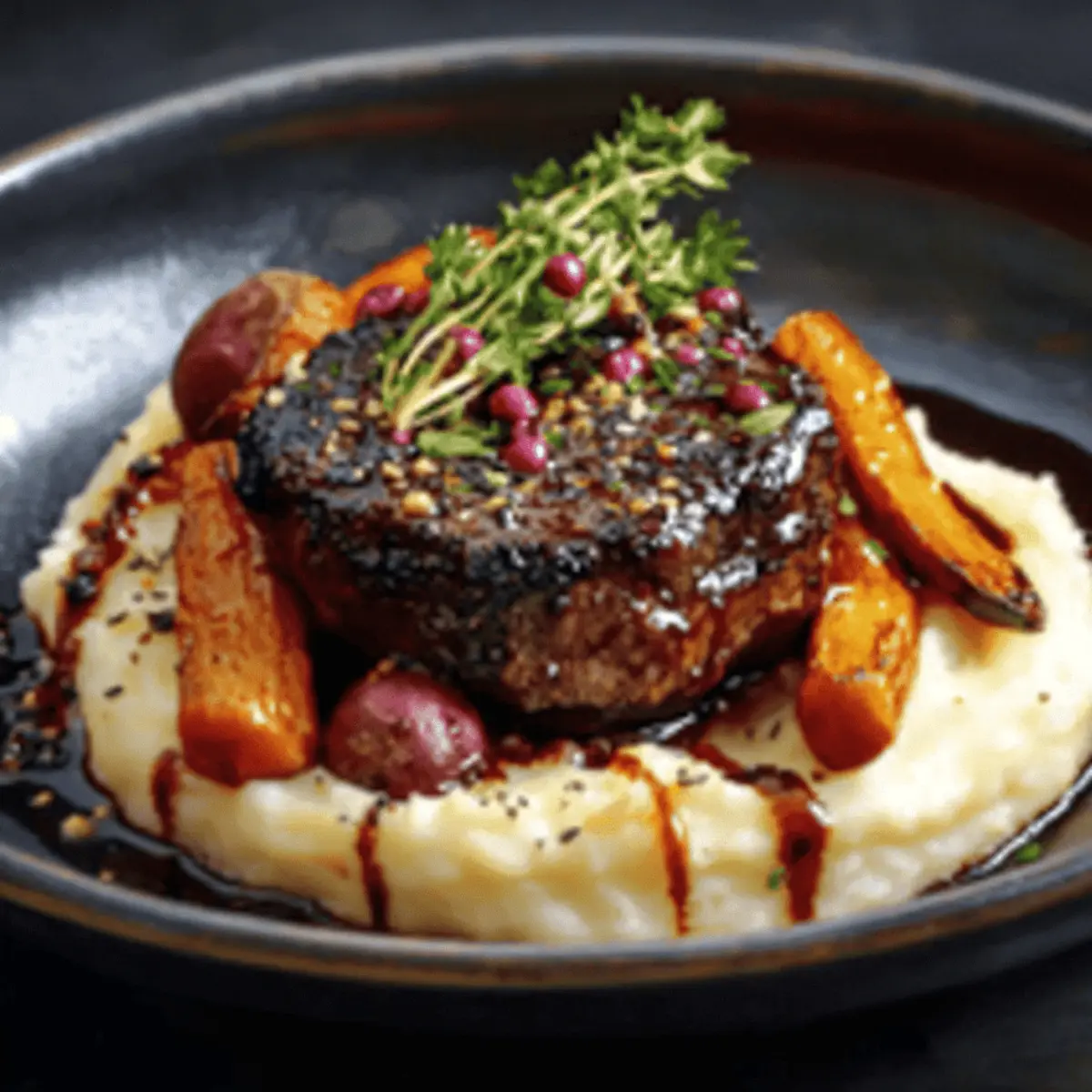 Filet Mignon with Red Wine: A Luxurious Dinner Experience