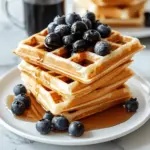 Fluffy and Golden Waffles