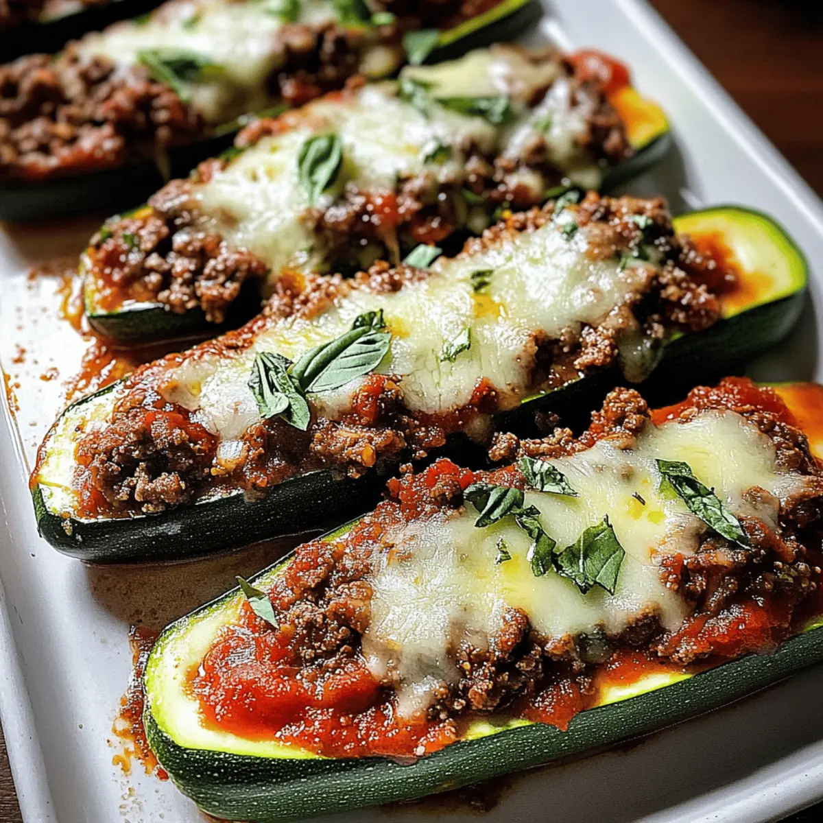 Savor Ground Beef Zucchini Boats for a Healthy, Flavorful Dinner