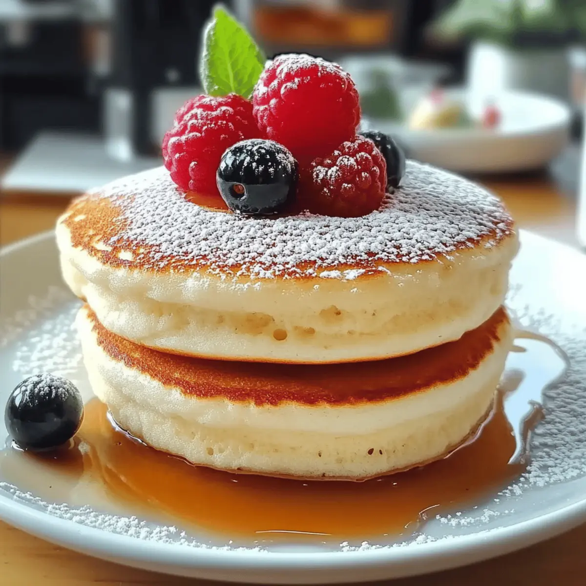 Fluffy Japanese Souffle Pancakes: A Breakfast Cloud Dream