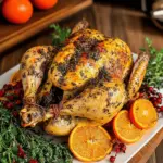 Orange Herb Roasted Chicken