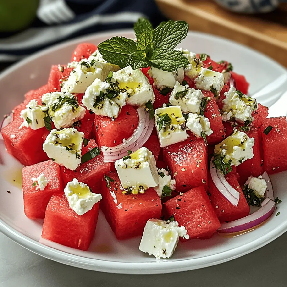 Refreshing Watermelon Salad: Your Ultimate Summer Delight