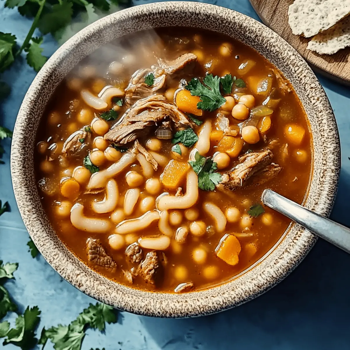 Savory Harira Soup: Comforting Warmth in Every Spoonful