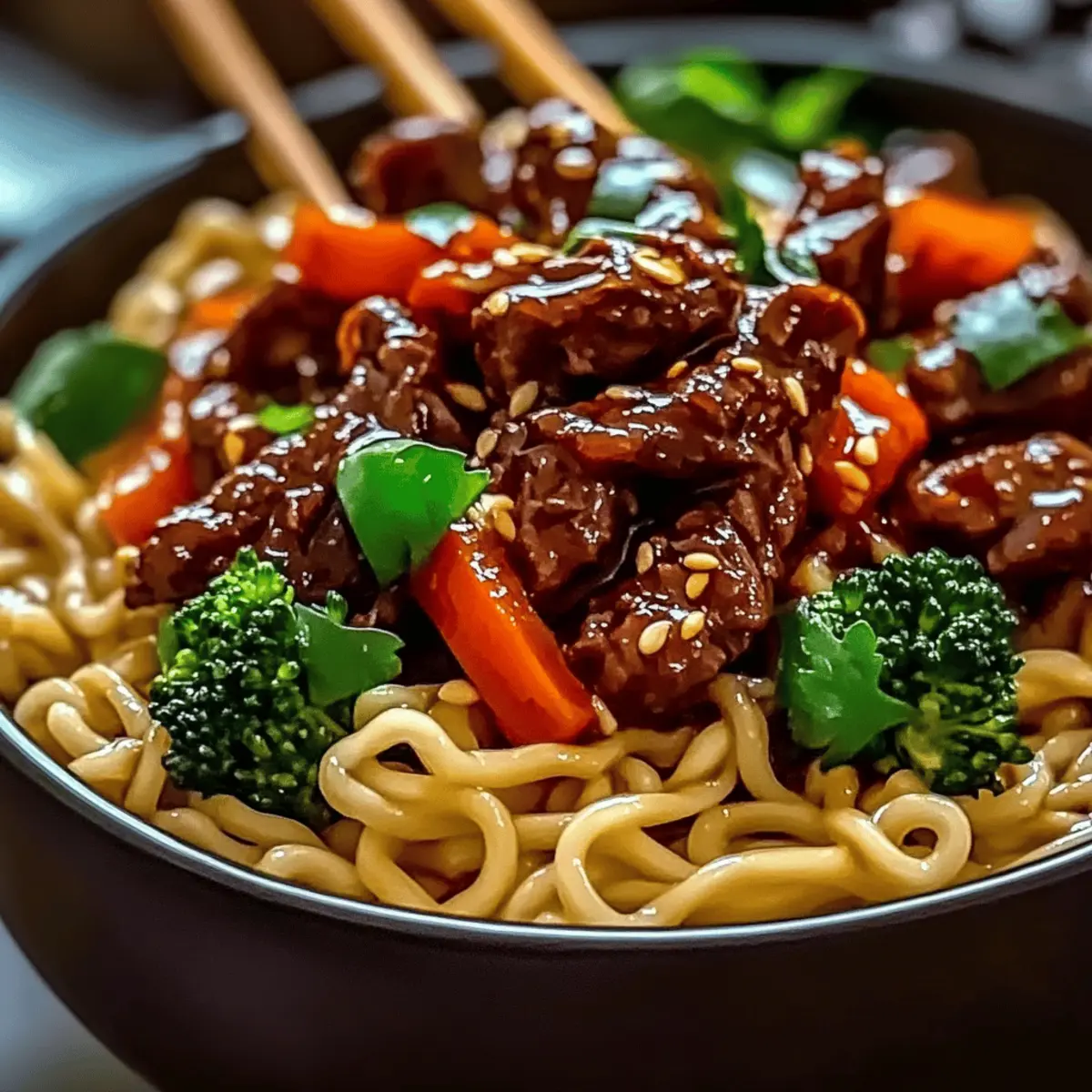 Deliciously Sticky Beef Noodles for Your Next Dinner Adventure